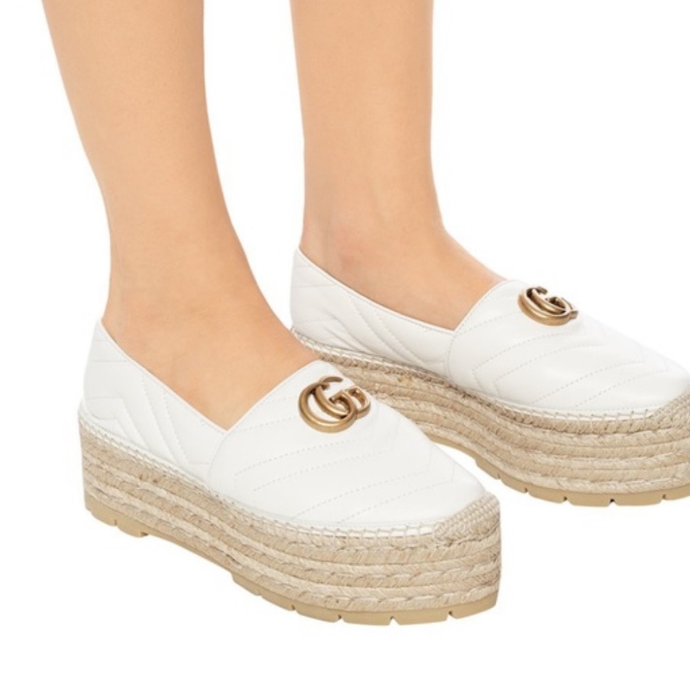 Gucci Charlotte platform espadrilles
